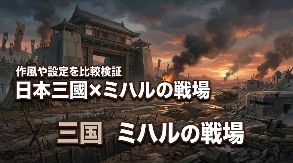 日本三國が好きならミハルの戦場もハマる？両作の作風や設定の魅力を比較して検証