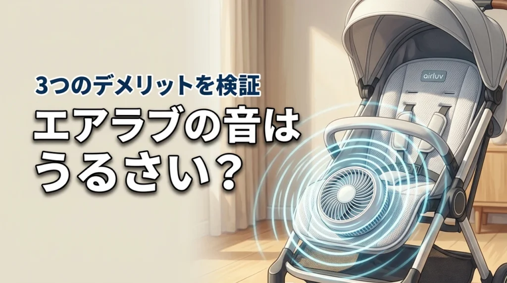エアラブの音はうるさい？実機検証で分かった騒音レベルと3つのデメリット