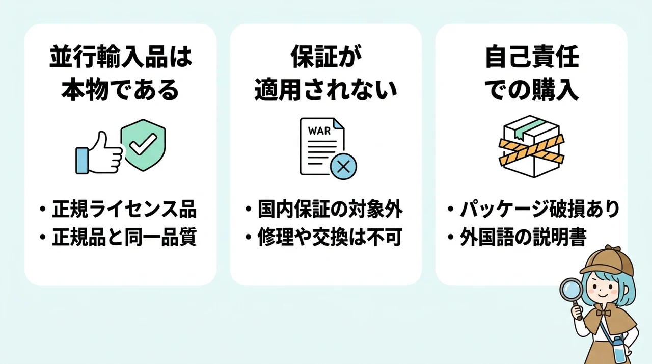 並行輸入品と偽物の違いを正しく理解しよう