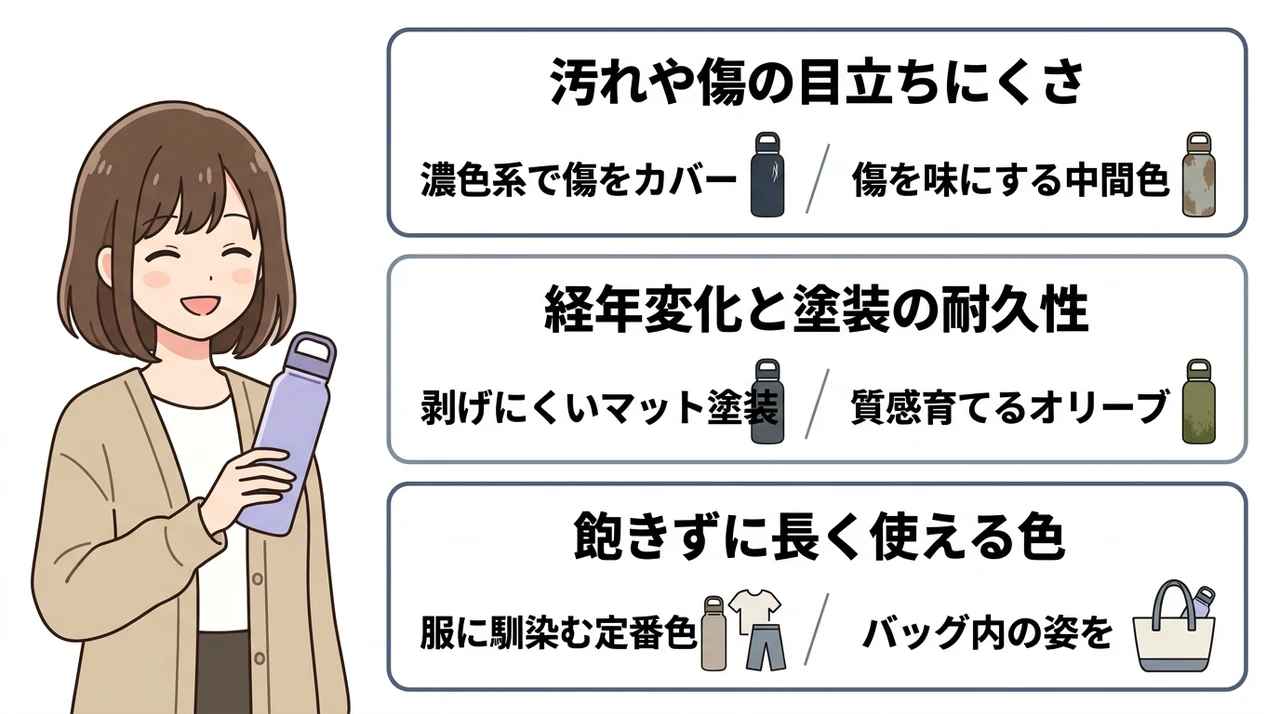 レボマックスの色選びで後悔しない3つのポイント